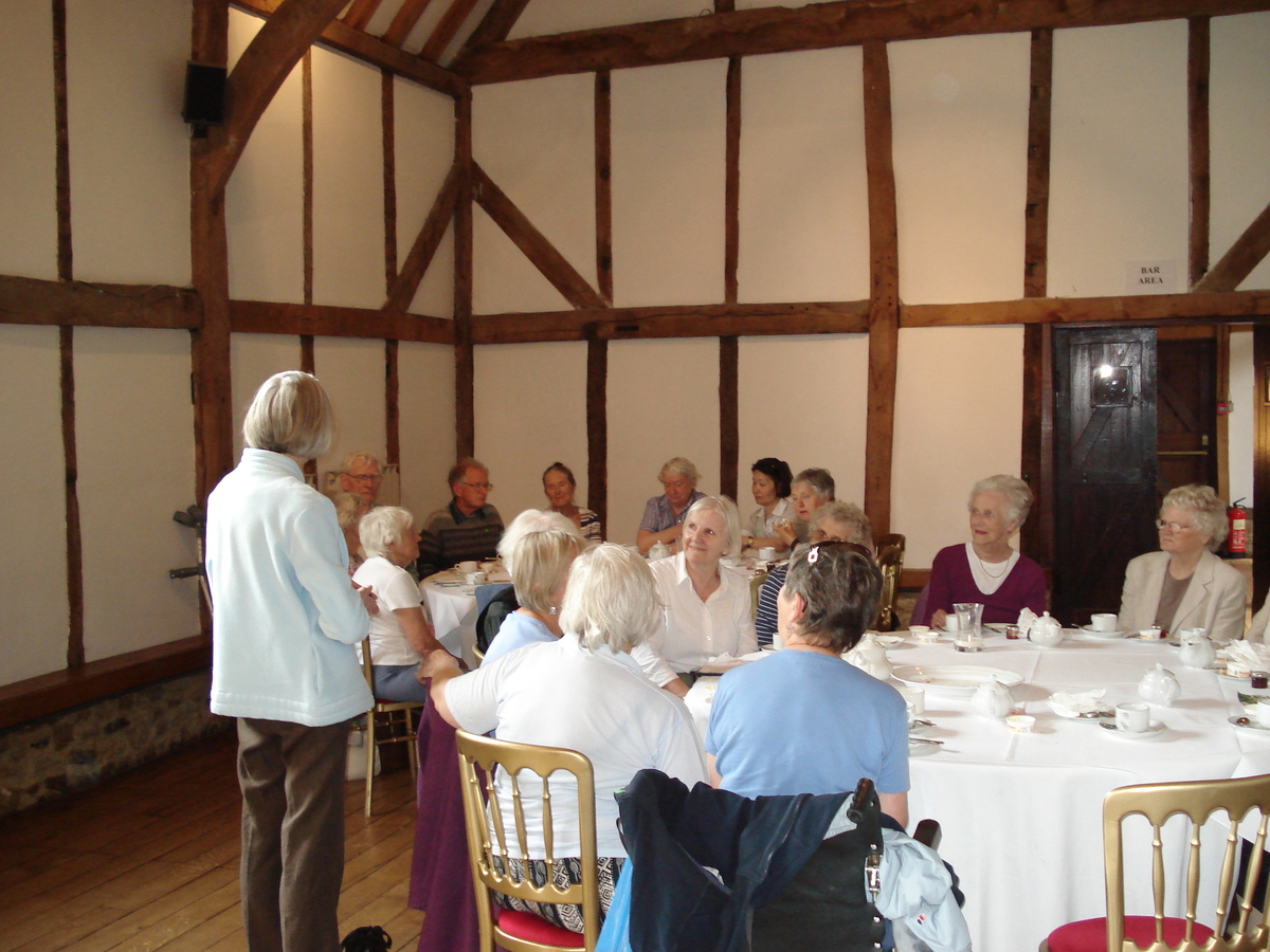 Tea at Loseley Courtyard tearoom
